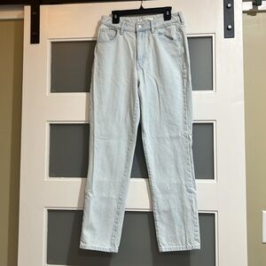 PacSun Light Blue Women's Jeans 26 light wash vintage mom jeans casual chic